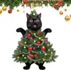 Pingentes de Acrílico de Natal Animais de Desenho Animado Enfeites de Natal Decorações de Festa de Festival Enfeites Pendurados Atacado Não