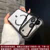 Aplicable a Funda Magnética para Teléfono Apple 18PROMAX Soporte para Lente iPhone17 Transparente Acabado de Alta Gama 16 Funda Protectora