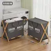 Cesto de Roupa Suja Dobrável, Grande Capacidade, Cesto de Armazenamento de Roupas Sujas Removível e Lavável, Cesto de Roupa Suja à Prova d'Água, Cesto de Roupa Suja de Tecido Oxford