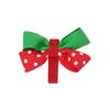Sino de Natal tocando bonito arco headwear hairpin arco de Natal mini presente de Natal acessórios de flores