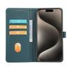 Adecuado para TCL 50 Le (T510SPP) Funda de Cuero para Teléfono Móvil TCL 505 Flor de Trébol de Cuatro Hojas Corazón Estampada Funda de Cuero para Teléfono Móvil
