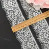 Renda de Cílios de Lado Único Preto e Branco Renda de Nylon Renda de Cílios Tricô por Trama Acessórios para Lingerie