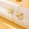 Uma Simples Pulseira de Braço Estrela-do-Mar de Verão para Mulheres, Versátil para o Dia a Dia e Roupa de Praia