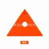 Cono marcador de entrenamiento de disco triangular con forma de flor, obstáculo para campo de fútbol y patinaje sobre ruedas, disco marcador multicolor, marcador de entrenamiento de fútbol