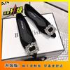 Sapatos Mocassins Versáteis da Moda Tendência Respiráveis Estilo Chanel com Strass Bico Fino Planos Novo Modelo Primavera e Outono 2025