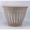 Fornecimento direto da fábrica vaso de flores retrô diâmetro grande redondo antigo espesso piso de pátio vaso de flores retrô atacado