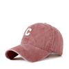 Ampliado e aprofundado Big Head Wash Cap Crianças Velho Estilo Hong Kong Artístico Cap Vintage Lavado Beisebol Cap Masculino