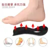 Plantilla japonesa correctora del arco pie plano valgo pie interno en forma de ocho plano soporte para colapso con forma de pierna en X