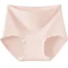 100 piezas de panties de algodón 100S de cintura alta para mujer, cuidado especial con probióticos en la entrepierna, hilo de alta cuenta, modelo nuevo 2026