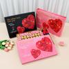 Caja de Regalo para Dulces de Chocolate de 77 Compartimentos 520 Caja de Embalaje Grande para Regalo Caja de Regalo para Novia y Mejor Amiga Regalo de Cumpleaños