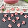 Ins Estilo Nail Art Material Saco Amarelo Rosa Resina Arco Nail Art Jóias Misturado Brincos Luminosos Nail Art Ornamentos de Diamante