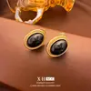 Brincos de Clipe Elegantes e Luxuosos para Bobina de Mosquito para Mulheres Sem Furos nas Orelhas, Brincos de Moda Exquisitos e Versáteis, Brincos Personalizados de Alta Qualidade para Atacado
