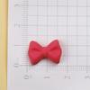 Mini pajarita de color caramelo con cara sonriente, doble C, accesorios de resina, pegamento en crema, funda para teléfono, pinza para el pelo, flequillo, material