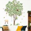 Árbol de los deseos verde claro de verano pegatinas de pared sala de estar dormitorio decorativas autoadhesivas AY10288 patas de pato Madera