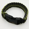 Pulseira multifuncional para emergências ao ar livre, pulseira de sobrevivência para acampamento, pulseira de corda de guarda-chuva de sete núcleos, tecido, escape