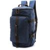 Mochila al por mayor estilo vertical bolsa de viaje de lona europea y americana capacidad grande para exteriores bolsa escolar cilíndrica para estudiantes
