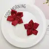 6cm Forma de Estrella de Cinco Puntas con Esquinas Afiladas Flor de Cinco Pétalos Accesorios Cosidos a Mano DIY Pasador Diadema Accesorios para Ropa Accesorios