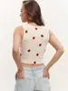 Top de tirantes sexy europeo y americano 2026 Verano Transfronterizo Amazon Comercio Exterior Corto Estampado Sin Mangas Ropa para Mujer Rusa
