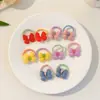Diadema de Pulgar para Bebé No Tira del Cabello, Diadema para Niña, Lazo Pequeño, Accesorios para el Cabello de Goma para Niños