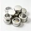 Caja Metálica Redonda con Ventana en Stock para Insignias, Memorias USB, Cajas para Relojes, Pinzas para el Cabello, Clips para Papel, Cajas de Almacenamiento, Latas de Dulces