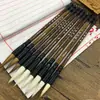 Atacado do Fabricante Pincéis Premium de Pelo de Lobo, Pincéis de Cabelo Duplo para Estudantes Praticando Caligrafia, Adequados para Estilos de Caligrafia Grandes, Médios e Pequenos