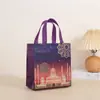 Bolsas de Luna de Tejido No Tejido de Oriente Medio, Bolsas Laminadas, Bolsas de Tote, Bolsas Simples para Compras, Bolsas para Empaquetar Regalos, Bolsas Impermeables al por Mayor