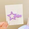 Pinza para el cabello de estrella amarilla para mujer, linda horquilla de dopamina de verano, clip para flequillo lateral, 2023, nuevo, pequeño, accesorio para el cabello