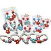 [Nuevo Producto] Pulsera Infantil Pulsera Azul y Roja Gato Kt Estilo Universitario Pulsera de Princesa Pulsera de Estudiante Venta al por Mayor Transfronteriza