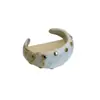 Pulsera geométrica de resina vintage americana para mujer, diseño retro, joyería única y versátil al por mayor