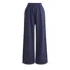 Pantalones Casuales de Pierna Ancha para Mujer, Nuevo Estilo Otoño, Cintura Elástica, Ajuste Holgado Cómodo, Pantalones Deportivos Rectos de Longitud al Suelo