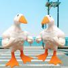 Nueva figura de Pato Buff transfronteriza Estatua de pato Hércules llavero magnético artesanías de resina