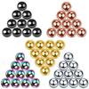 Aço inoxidável aço titânio argola sobrancelha cravo nariz cone pontiagudo cravo língua anel umbigo diy pequenos acessórios bola de reposição 14G3mm bola para piercing