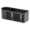 Estante de almacenamiento para cocina, cesta de drenaje para fregadero, encimera, multifuncional, esponja, detergente, estante de almacenamiento negro, venta al por mayor transfronteriza