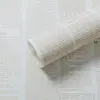 Cor de Couro Cor de Jornal Retrô Inglês Papel de Embrulho Papel de Embrulho para Buquê de Flores Papel Liso Coreano Impermeável Arte Floral Floricultura Atacado
