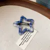 Horquilla de Diamantes de Malla de Flor de Mariposa con Borla Súper Hada Mori Dulce Clip de Tiburón Elegante de Alta Gama Accesorios para el Cabello