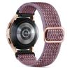 Adequado para Pulseiras de Relógio Samsung com Padrão Ondulado, Pulseiras Trançadas de Loop de Nylon, Pulseiras Elásticas Universais para Smartwatch