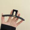 Pinza para el cabello con letra Arco del Triunfo, Pinza grande para el cabello grueso, Accesorio para el cabello tipo pinza de tiburón, Horquilla vintage de alta gama