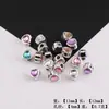 Exquisite Contas Plásticas Quadradas com Furo Horizontal em Formato de Coração para DIY Artesanal Feito em Casa Pulseira Colar Joias com Contas Material Acessórios