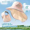 Sombrero de Protección Solar para Niños, Sombrero de Sol con Gradiente Abierto para Niñas, Protección UV, Chal de Sol de Verano para Playa, Sombrero de Sol de Pescador