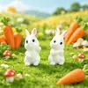 Transfronterizo nuevo creativo lindo conejito jardinería paisajismo DIY accesorios decorativos musgo micro-paisaje pequeños adornos