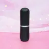 En stock tubo de lápiz labial 12.1mm tubo de bálsamo labial de caricatura Tubo de lápiz labial redondo tipo cápsula Black Pink al por mayor
