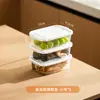 Caixa Seladora para Alimentos Conservação Fresca Especial para Geladeira com Tampa Caixa Flip-Top Grande Capacidade Caixa para Armazenamento de Vegetais em Conserva Caixa para Aquecimento no Micro-ondas