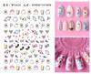 Adesivos de Arte para Unhas Infantis E-commerce Transfronteiriço Adesivos de Arte para Unhas Novos Desenhos Animados Fofos Adesivos de Arte para Unhas Infantis Wg