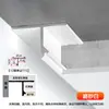 Fita de acabamento de borda de forro, perfil de junta de sombra de teto em liga de alumínio, canaleta em forma de T e em forma de U, fita de acabamento de junta de gesso