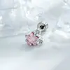 Gemelos Caída de Estrellas Henson Jewelry Circonita Colorida Estrella Varilla de Aleación de Titanio Perforación de Oreja Stud para Cartílago