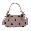 Bolsos de diseñador únicos para mujer 2026 nuevo bolso de moda de lunares estilo coreano elegante versátil para hombro y bandolera