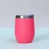 Transfronterizo Nuevo Taza Huevo 12oz Termo Acero Inoxidable 304 Mini Forma de U Taza Huevo Portátil Taza de Agua para Coche