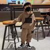 Ropa para niños traje de niño ropa de primavera 2025 nuevo rufián guapo ropa para niños niños calle frita niños dos piezas primavera y otoño