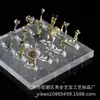 Soporte de Exhibición de Joyería de Acrílico Soporte para Anillos Accesorios de Joyería Estante de Almacenamiento Soporte para Anillos Caja para Anillos Acrílico Importado