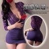 Lencería sexy secretaria OL bolsa cadera falda mono uniforme caliente tentación juego traje femenino una generación de cabello